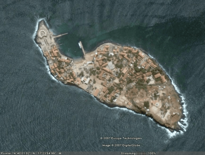 戈雷岛Google地图